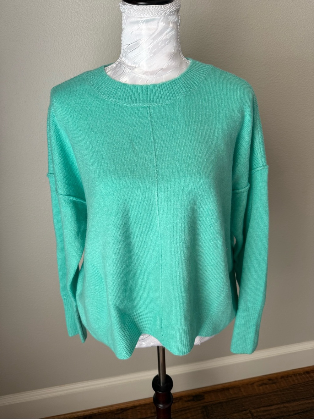 Vince Camuto Mint Green Crewneck Sweater
